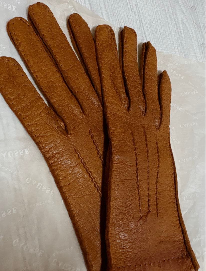 新品 CAUSSE GANTIER ペッカリー 手 袋グローブ CORK