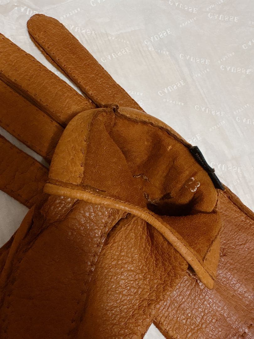 新品 CAUSSE GANTIER ペッカリー 手 袋グローブ CORK