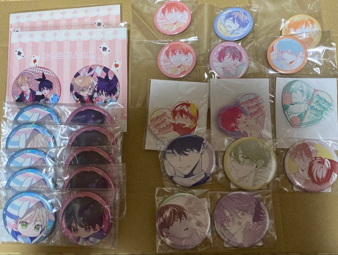 百瀬あん先生　缶バッジ詰め合わせ＋おまけ