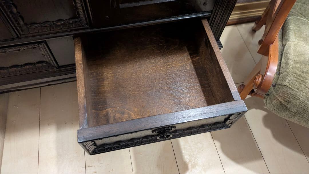 ​【まろちゃんさん専用】木製キャビネット（3月末までの限定出品／価格交渉可）