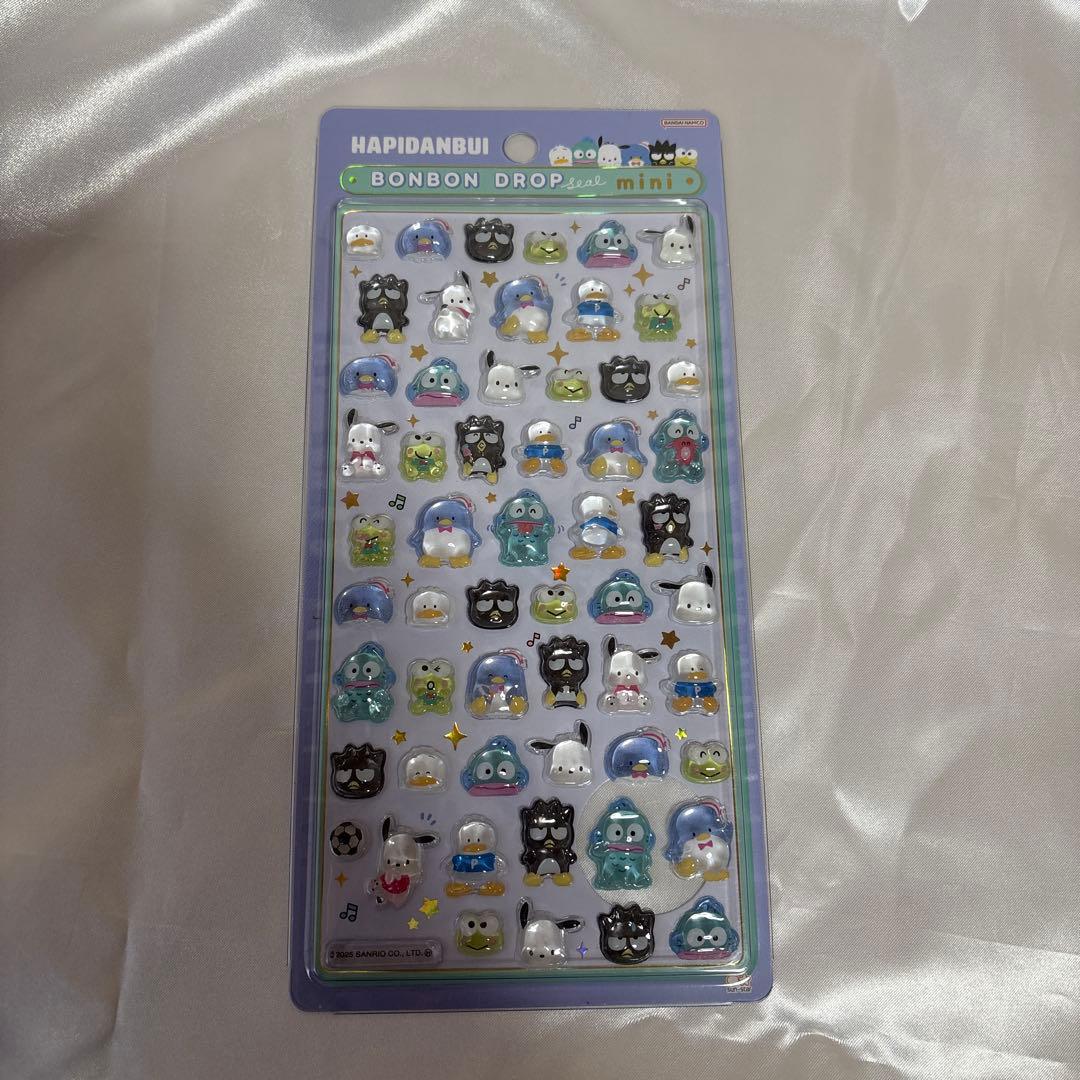 【正規品】サンリオ ボンボンドロップシール mini 8種セット