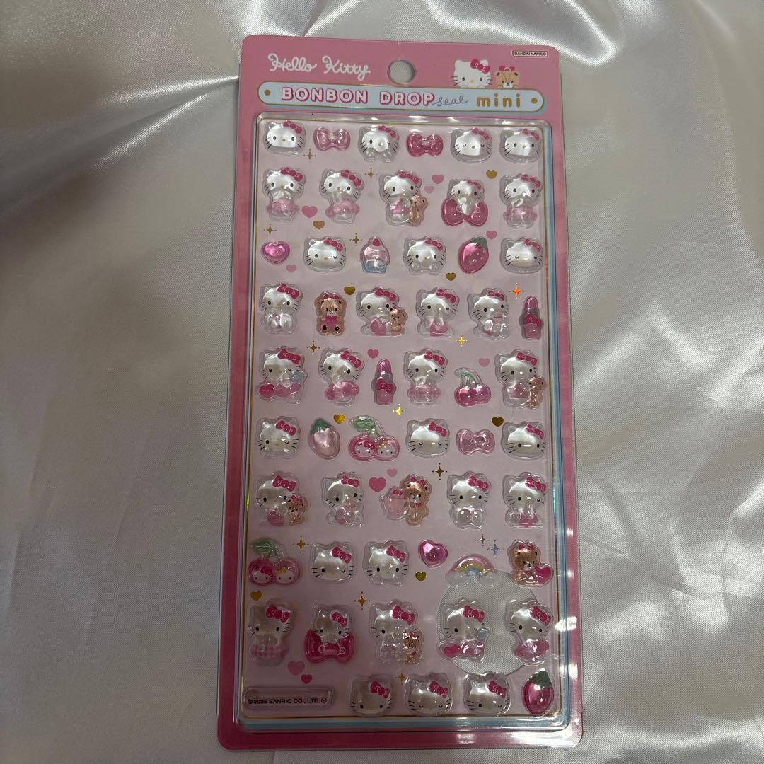 【正規品】サンリオ ボンボンドロップシール mini 8種セット