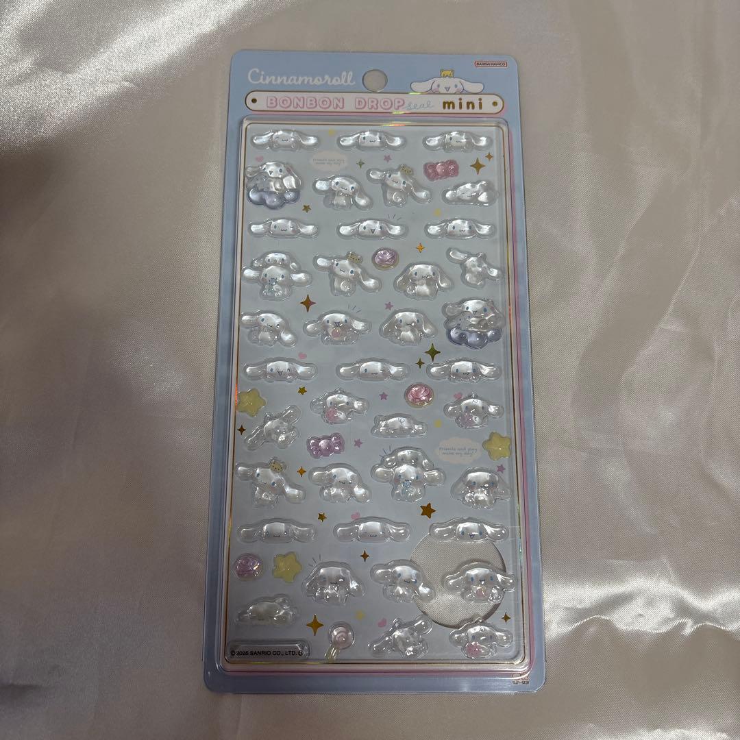 【正規品】サンリオ ボンボンドロップシール mini 8種セット