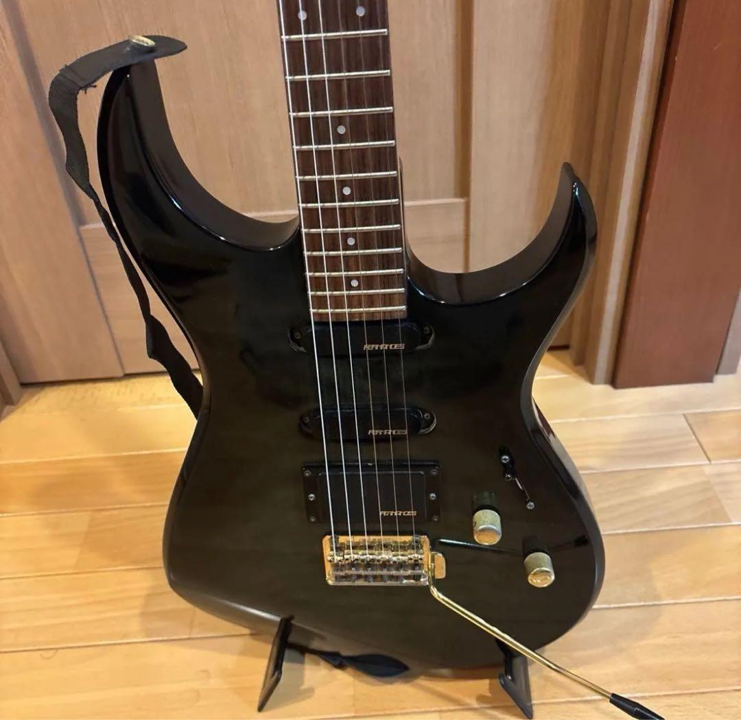 FERNANDES FGZ400 ゴールドパーツ仕様 トレモロアーム ケース付