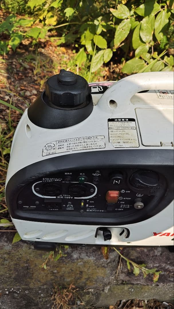 村*兄様 送料込YANMAR G900IS 発電機インバーター発電機エンジン始動