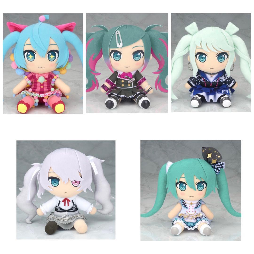 プロセカ 初音ミク Giftぬいぐるみ 5点セット
