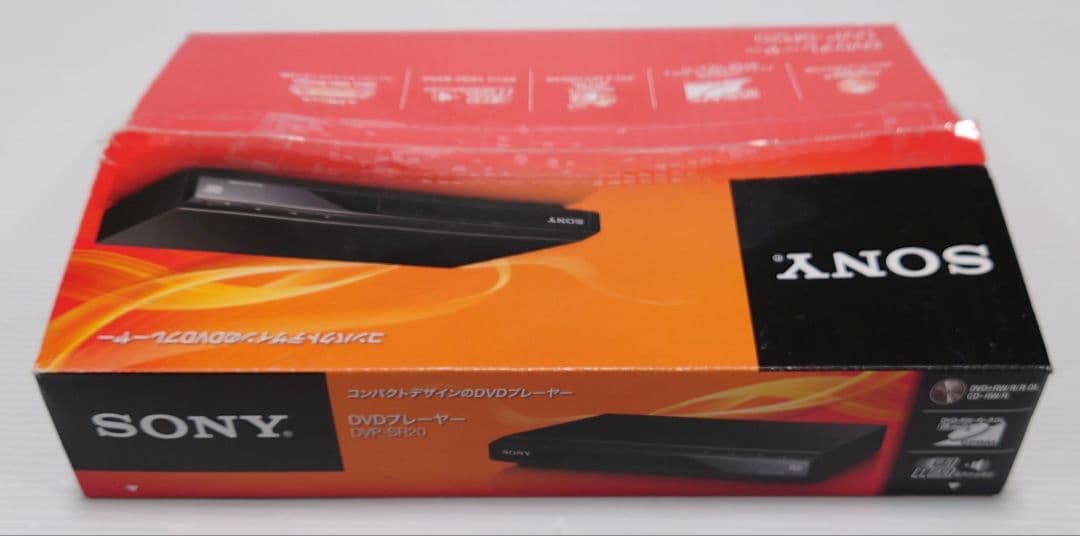 ソニー DVDプレーヤー ブラック 再生専用 DVP-SR20【未使用品】