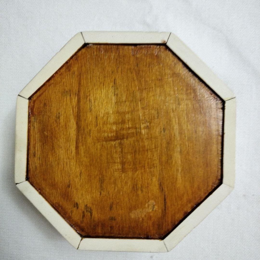 螺鈿ジュエリーボックス　寄木細工