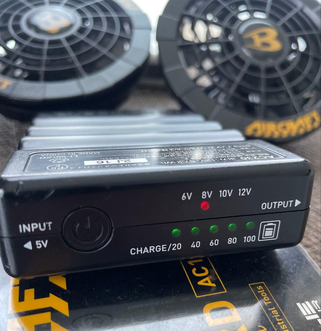 AIRCRAFT ファン セット + BURTLE ベスト(M)