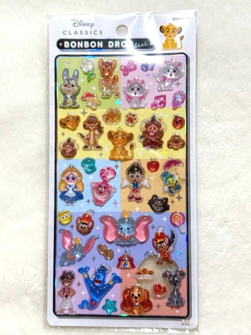 ボンボンドロップシール　クラシック　ディズニー