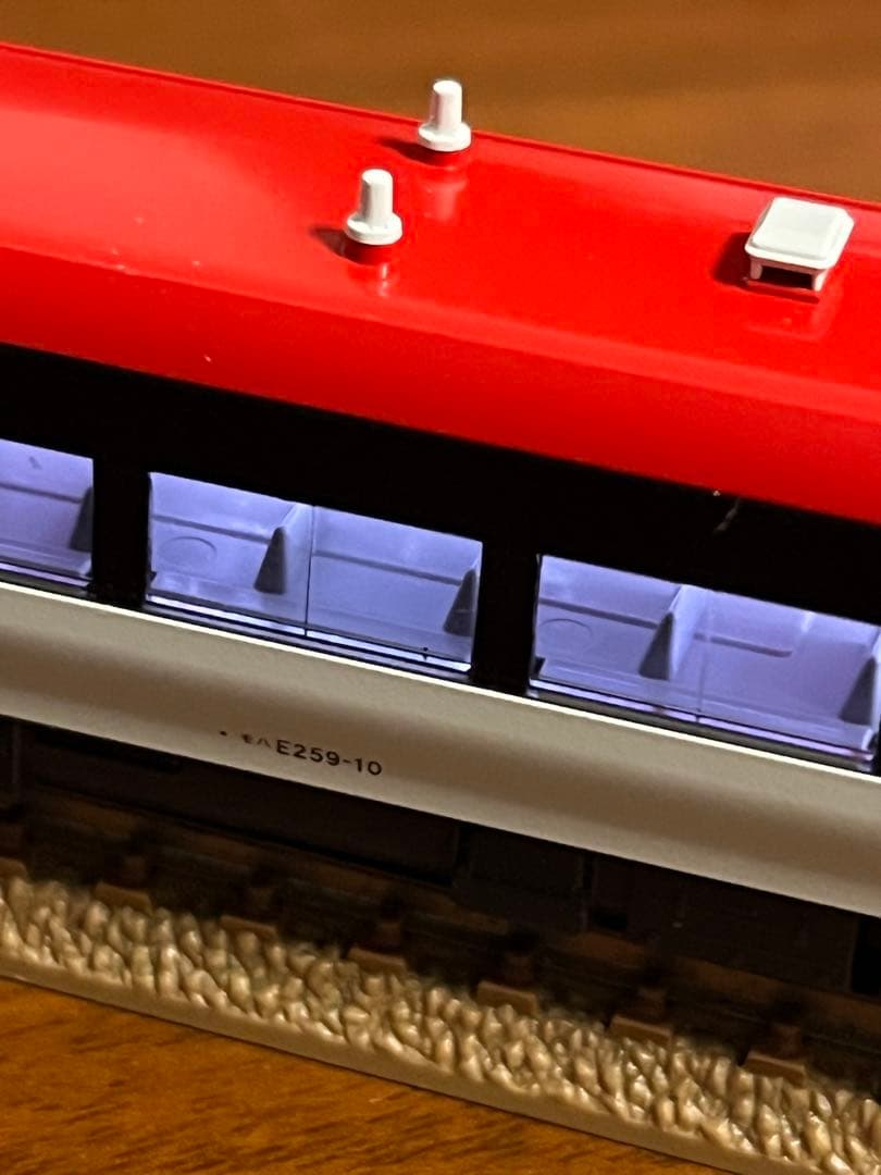 E259系成田エクスプレス6両kato ライト室内灯点灯確認済