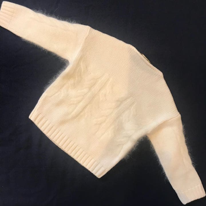 【未使用】ロロピアーナ　Loro Piana キッズ　ケーブルニット　セーター