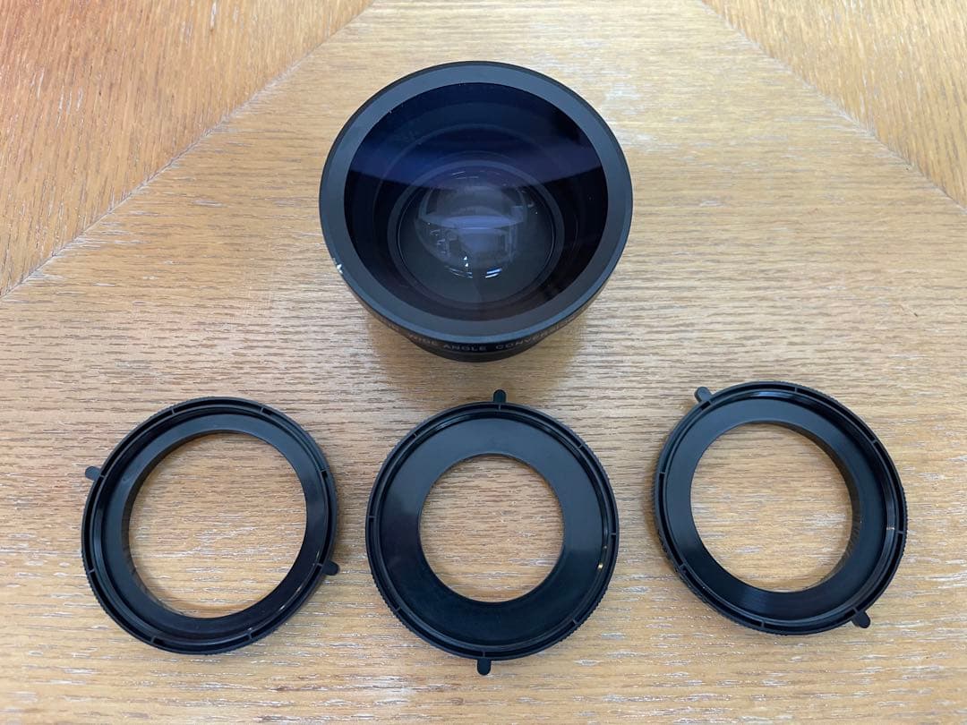 Canon iVIS HF M51 ビデオカメラ raynox 0.7倍レンズ