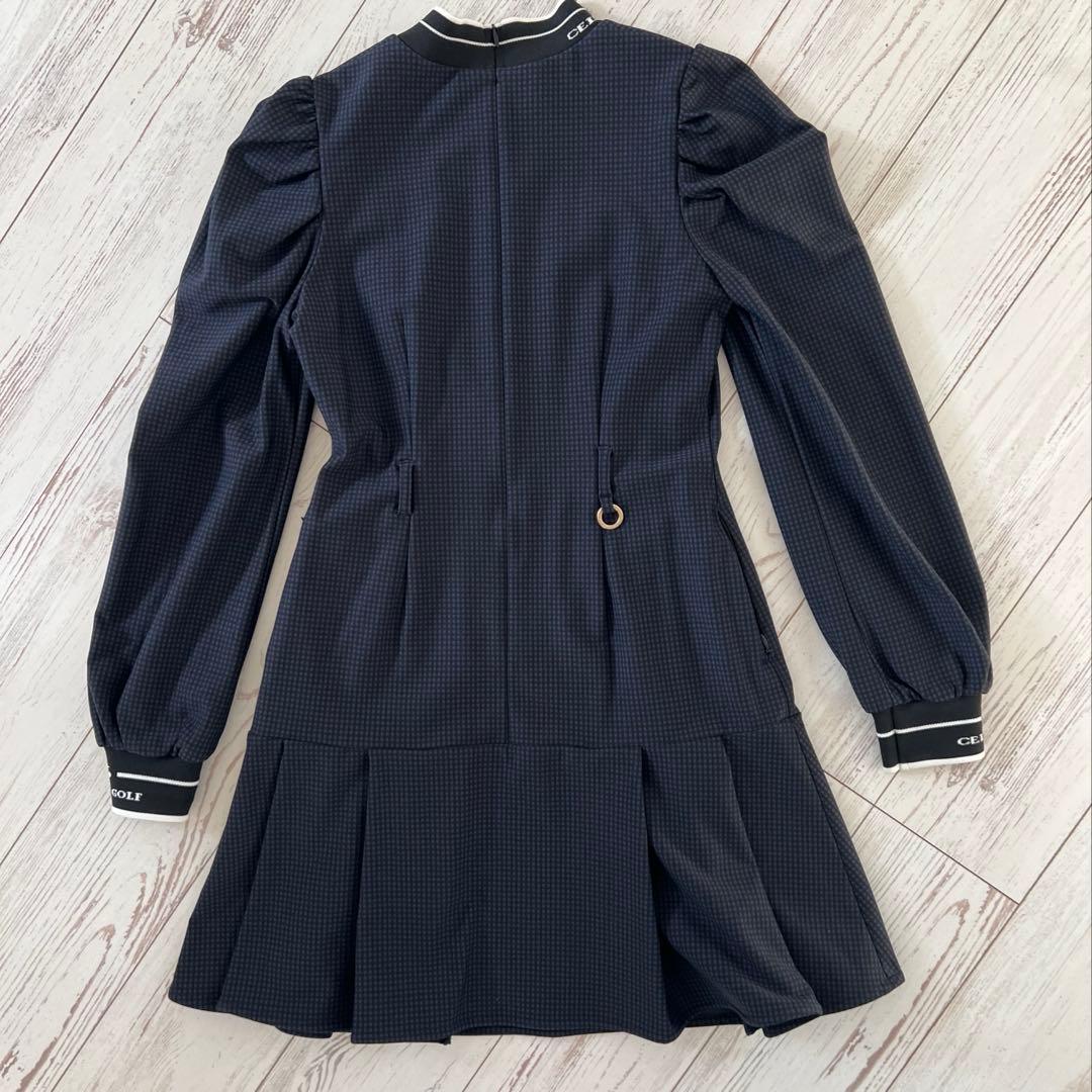 【CELFORD GOLF】裏起毛ロゴデザインワンピース