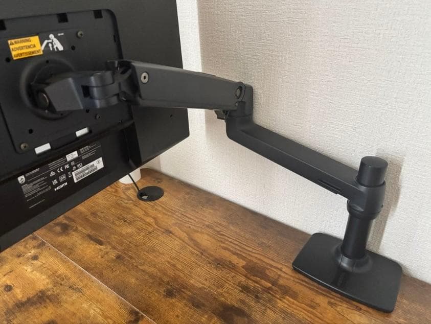 PHILIPSモニター＆ergotronモニターアーム