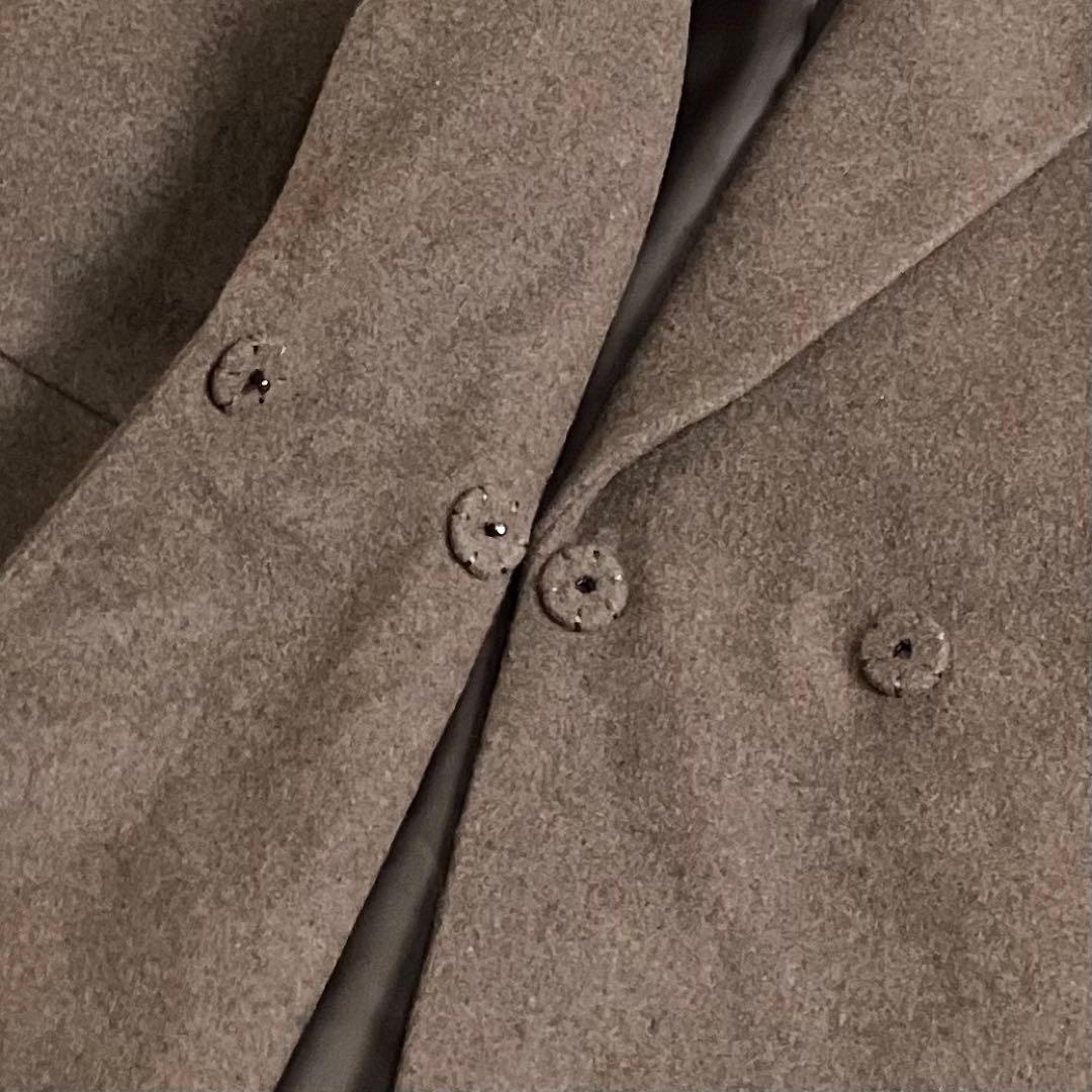 はるです！セオリーリュクス　オーバーサイズ　ダブルブレストチェスターコート