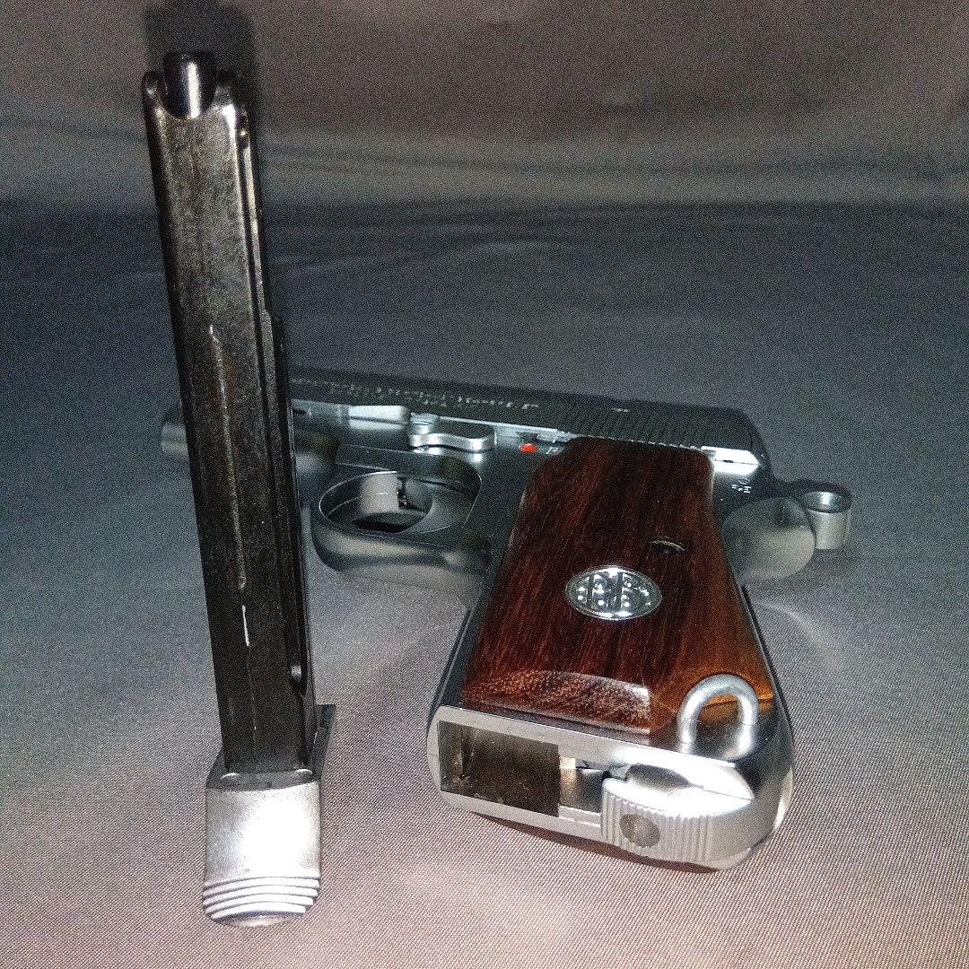 k*4様 タナカ ワークス M1934 ブローバック　木製グリップ　シルバーモデ