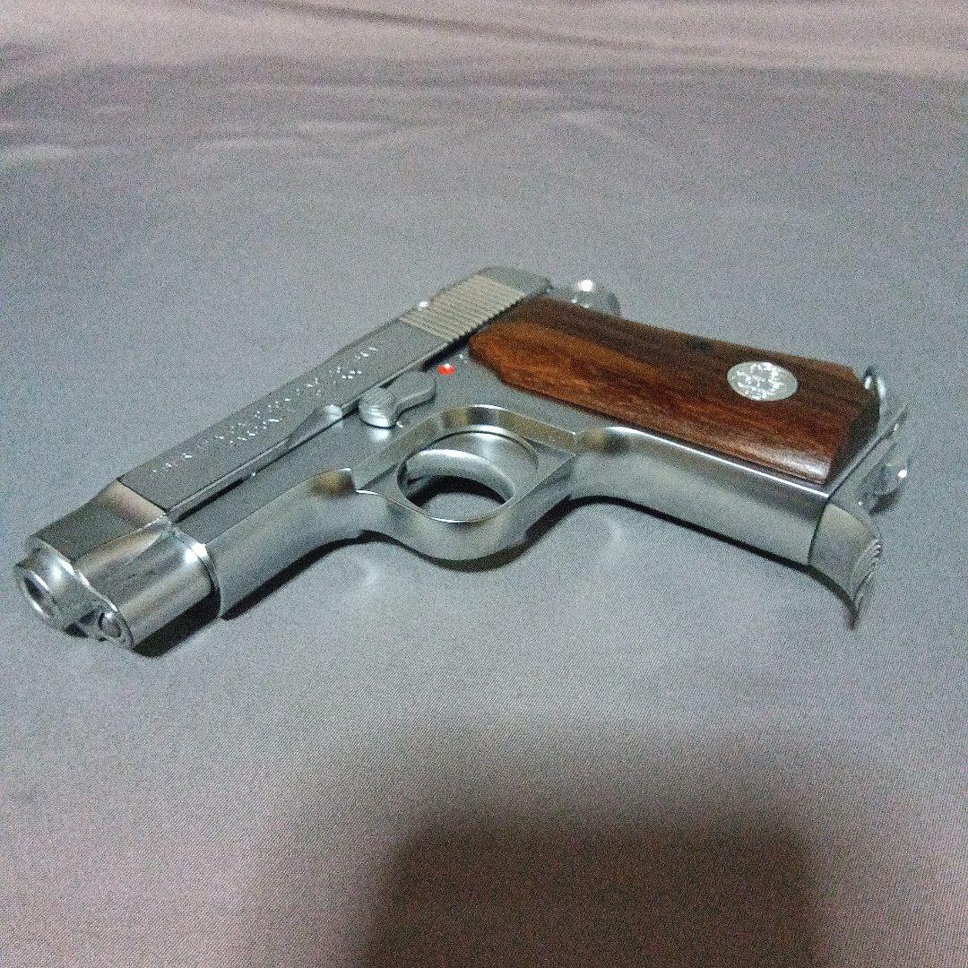 k*4様 タナカ ワークス M1934 ブローバック　木製グリップ　シルバーモデ