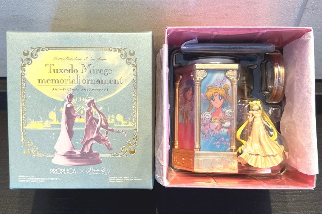 極美品 美少女戦士セーラームーン タキシードミラージュ オルゴール 25周年記念