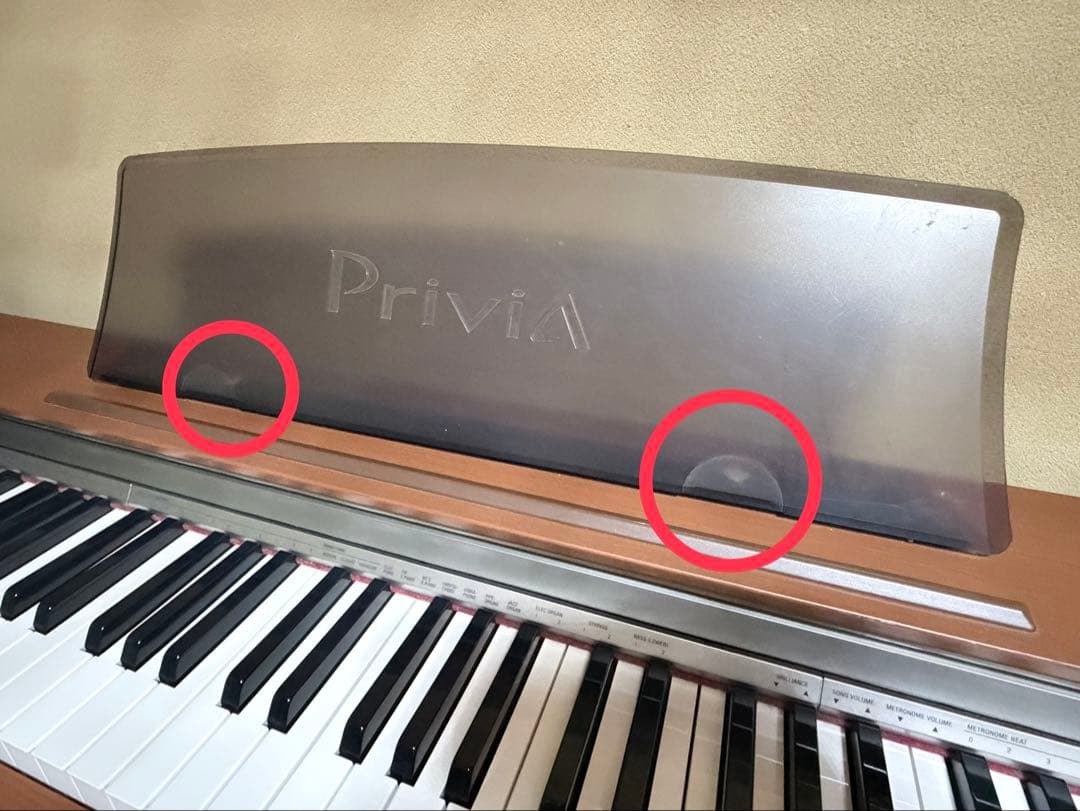 CASIO PX-730CY ブラウン 電子ピアノ 椅子付き