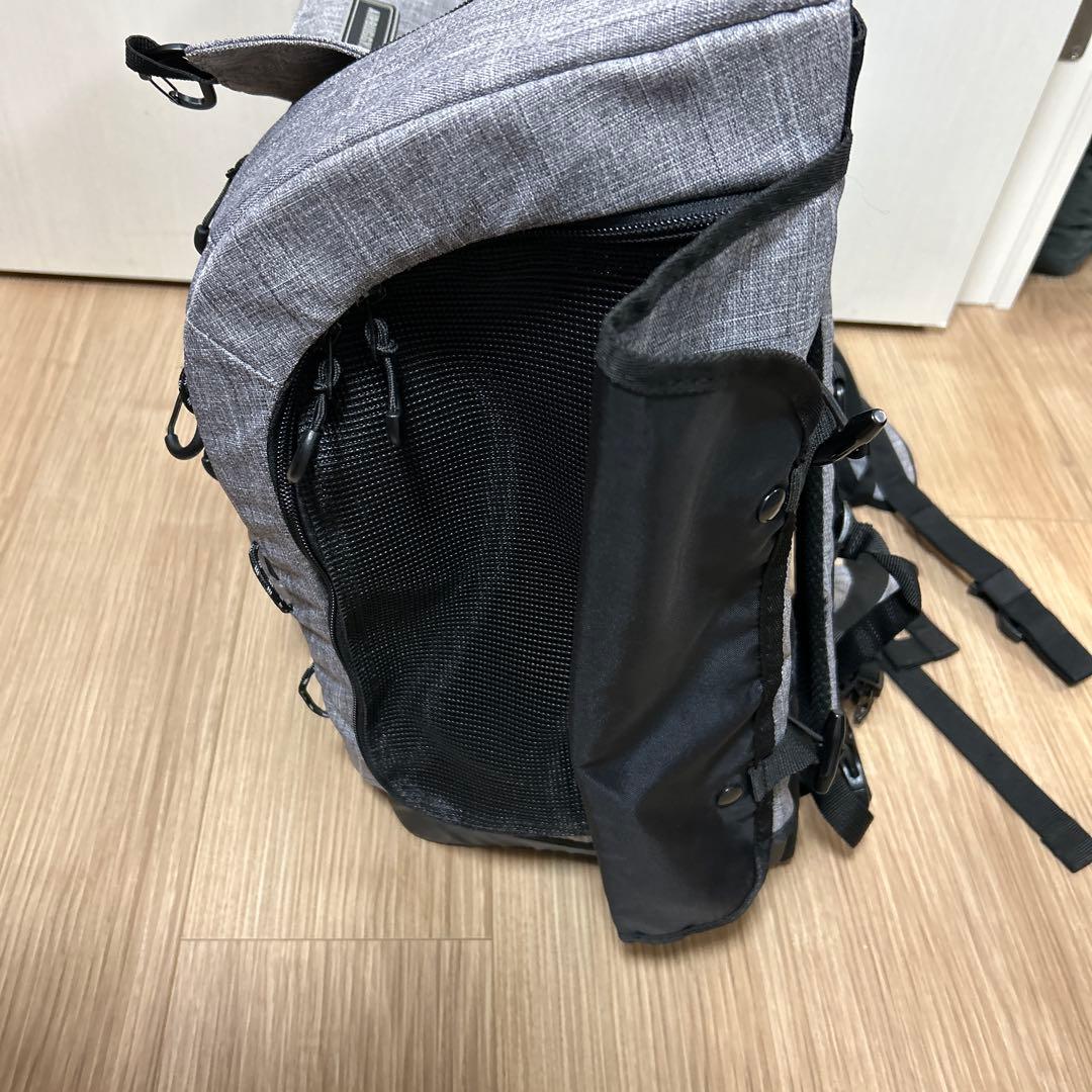 エアバギー 3ウェイバックパックキャリー [ワイドサイズ] グレー