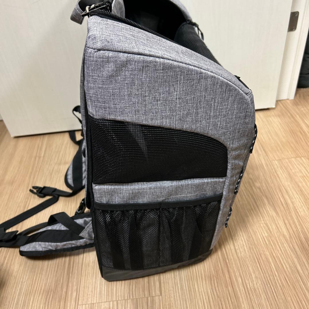 エアバギー 3ウェイバックパックキャリー [ワイドサイズ] グレー