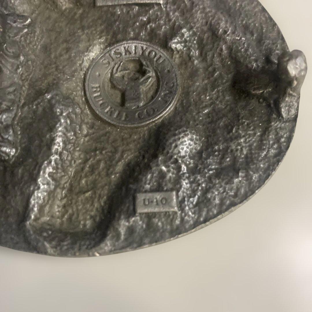 6073]ヴィンテージ 1983年 シスキュー 馬 バックル ウエスタン