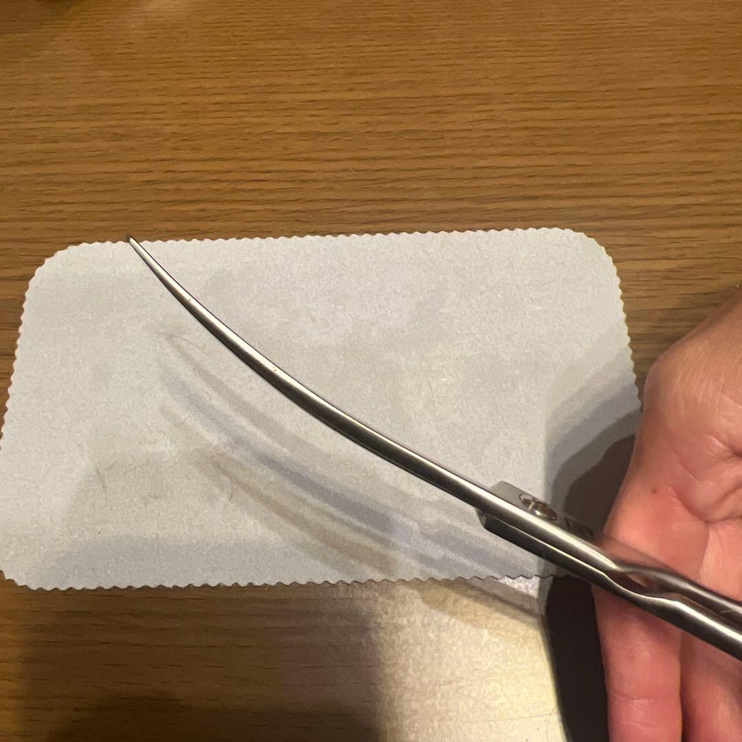 ※値下げしました【SVANS.スバンス】 カーブシザー 7.0インチ 中古