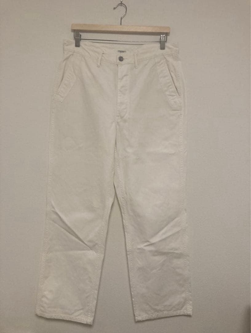 PHIGVEL MAKERS & CO. ホワイト チノパン