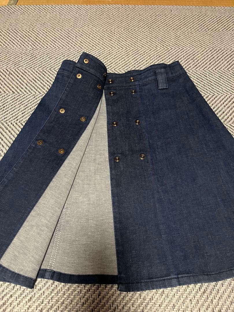 LOUIS VUITTONのデニムスカート40