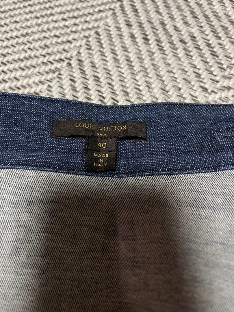 LOUIS VUITTONのデニムスカート40