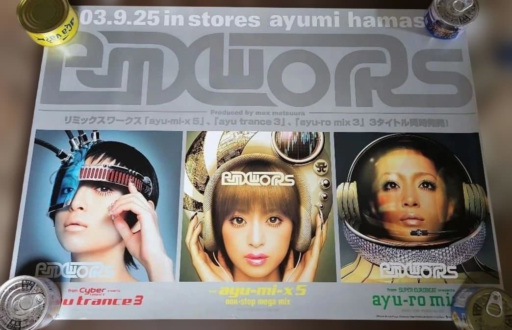 RM Works ayumi hamasaki 告知ポスター