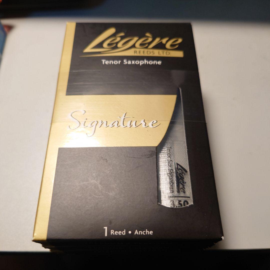 Légère テナーサックスリード Signature 3.50　５箱