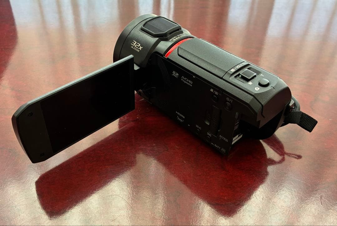 【極美品】Panasonic 4Kビデオカメラ HC-VX3 5年保証&バッグ付