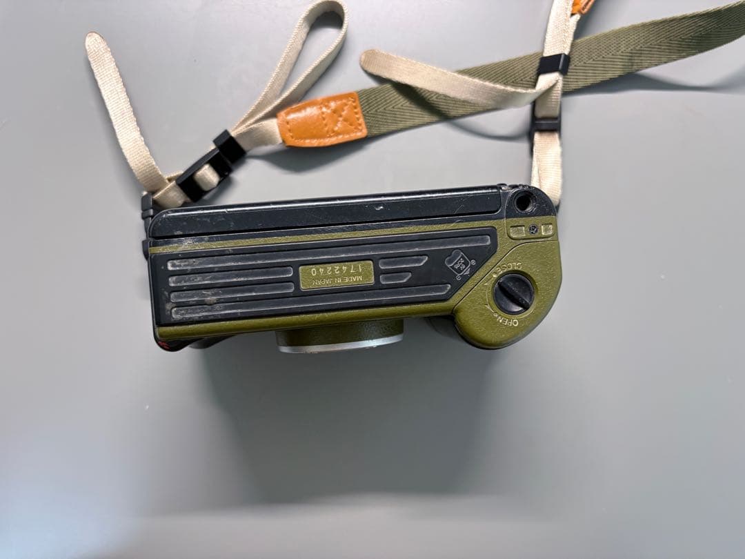 希少カラー コニカ 現場監督 グリーン フィルムカメラ