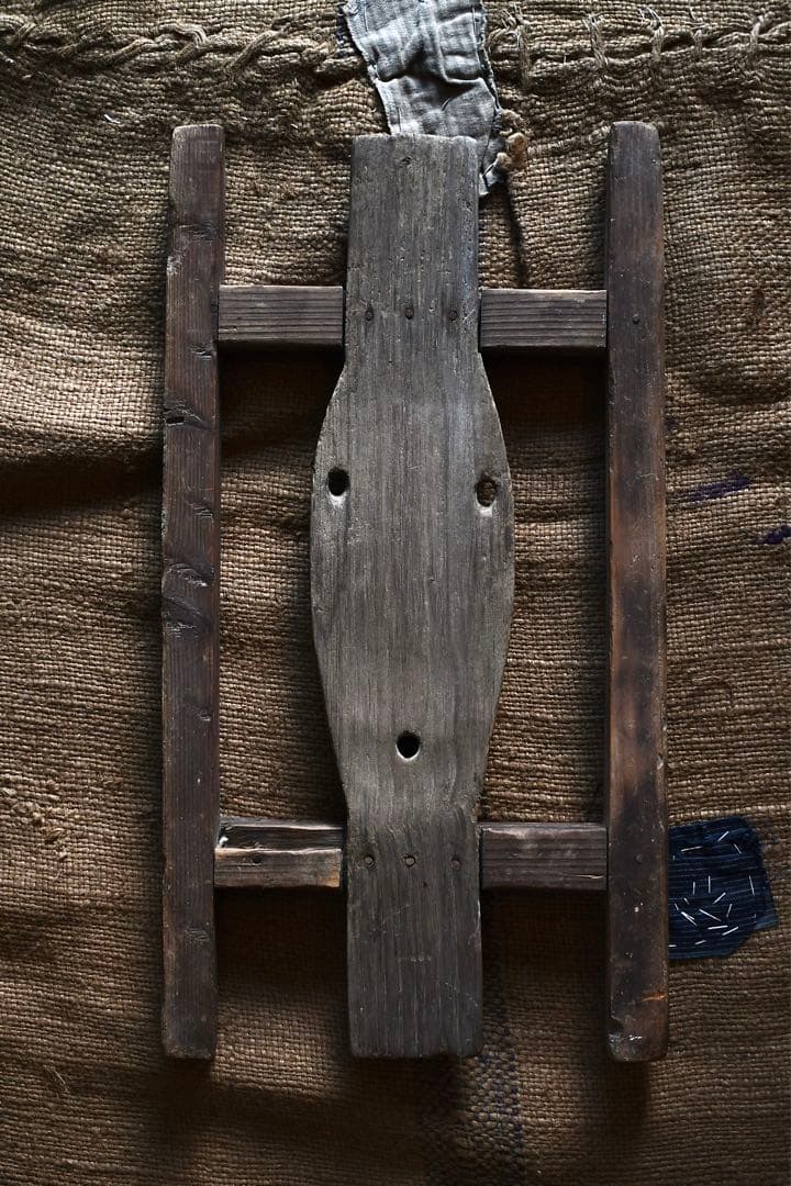 古道具　農具　木製　明治　襤褸　ブロカント　民藝　古道具坂田