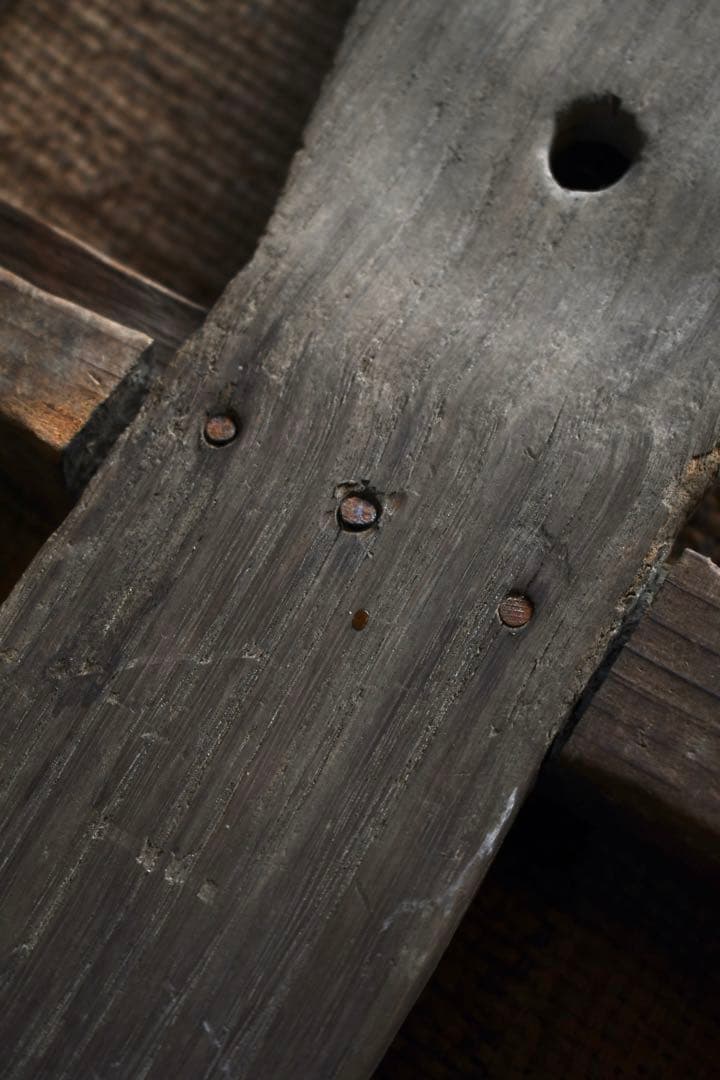 古道具　農具　木製　明治　襤褸　ブロカント　民藝　古道具坂田