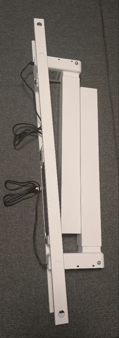 FlexiSpot 電動昇降デスク EJ2ホワイト 天板無し