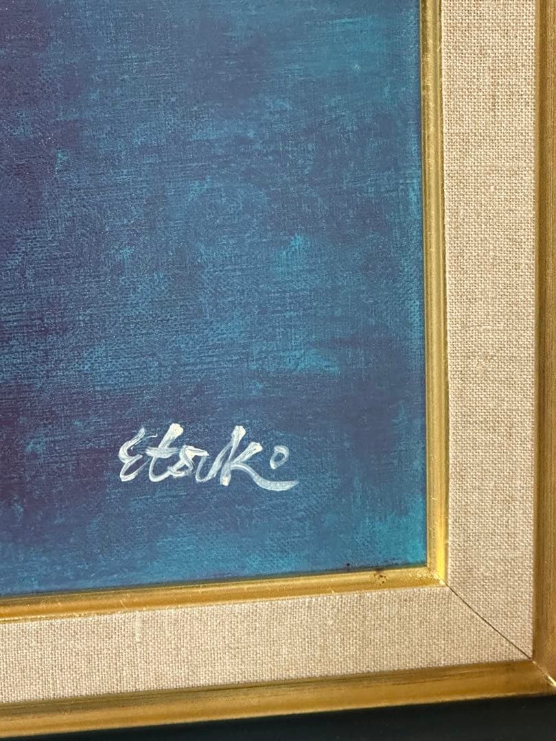 額縁　絵画油彩　Ｆ20号キャンバス　絵画　日本画　展覧会用　個展　美術品　ア-ト