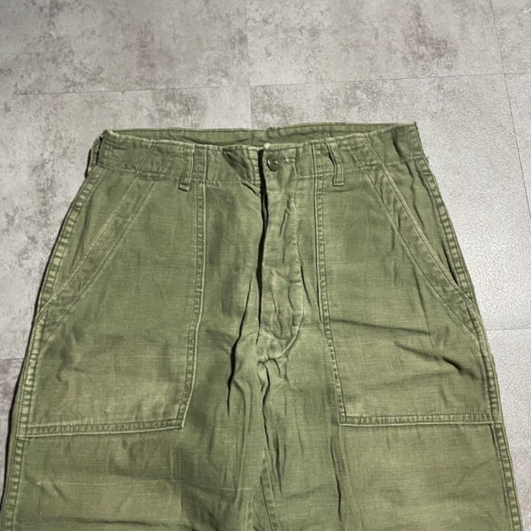 70s アメリカ軍 実物 0G107 baker pants 30×29