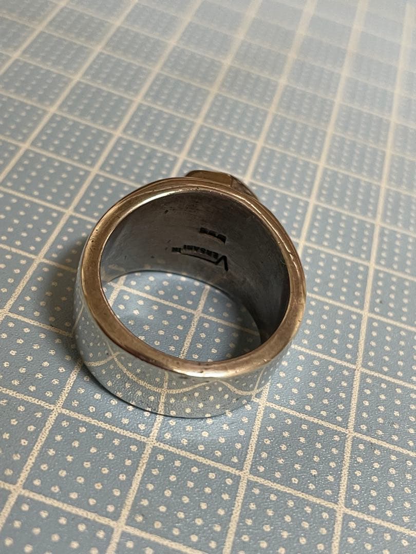 デッドストック　VERSANI シルバーリング　#21 925【m1523 】