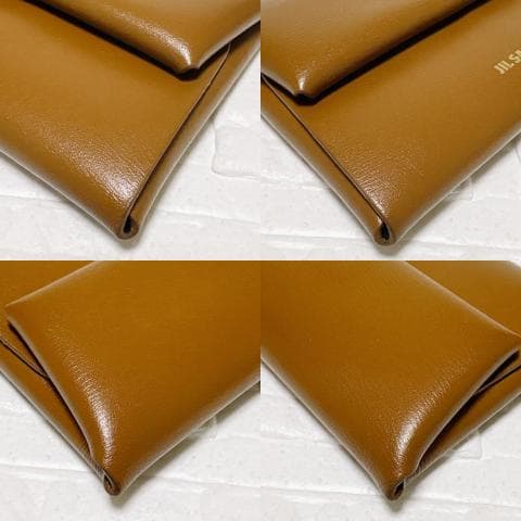JIL SANDER ジルサンダー ケース カードケース ブラウン