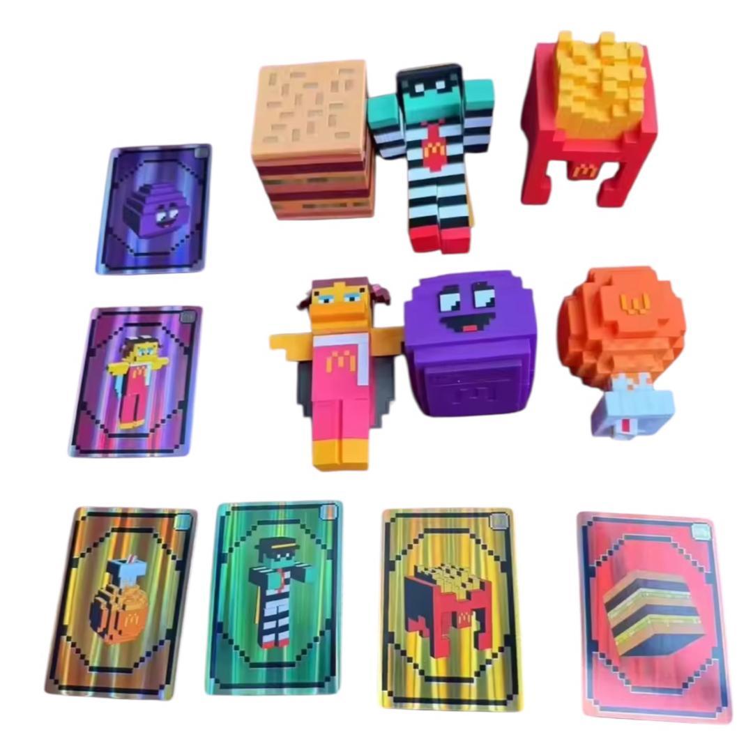 ◆新品◆コンプ◆海外限定マクドナルド キャラクター マイクラ コラボ フィギュア