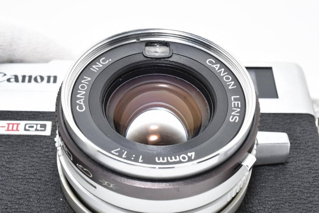 ★美品・露出計作動済★ Canonet QL17 G-iii シルバー #637