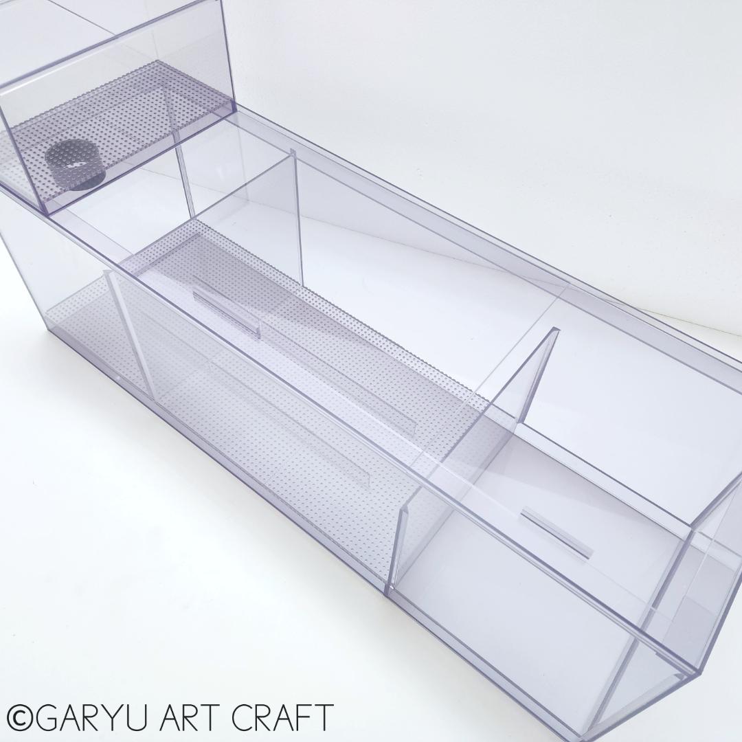 □国産3層式濾過槽□900×300×300h□オーバーフロー水槽用□