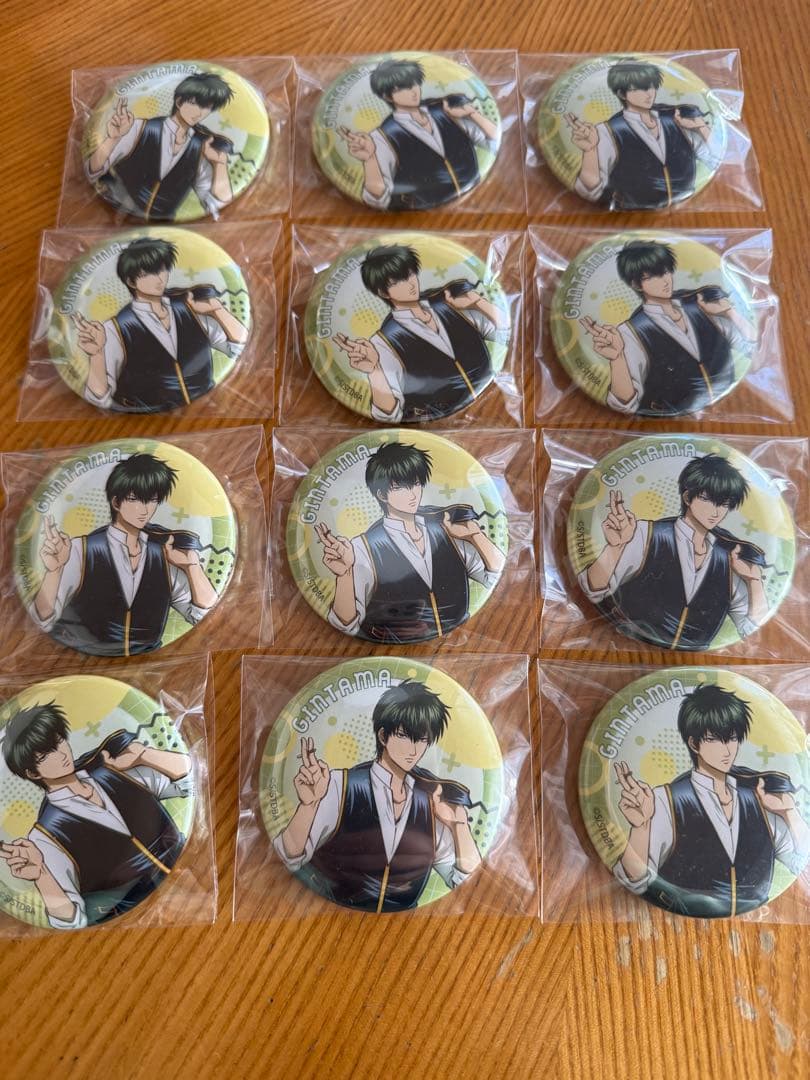 銀魂土方十四郎缶バッジまとめ売り