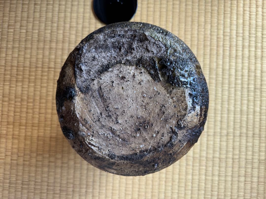 大名品　古伊賀　破袋水指　桃山〜江戸初期