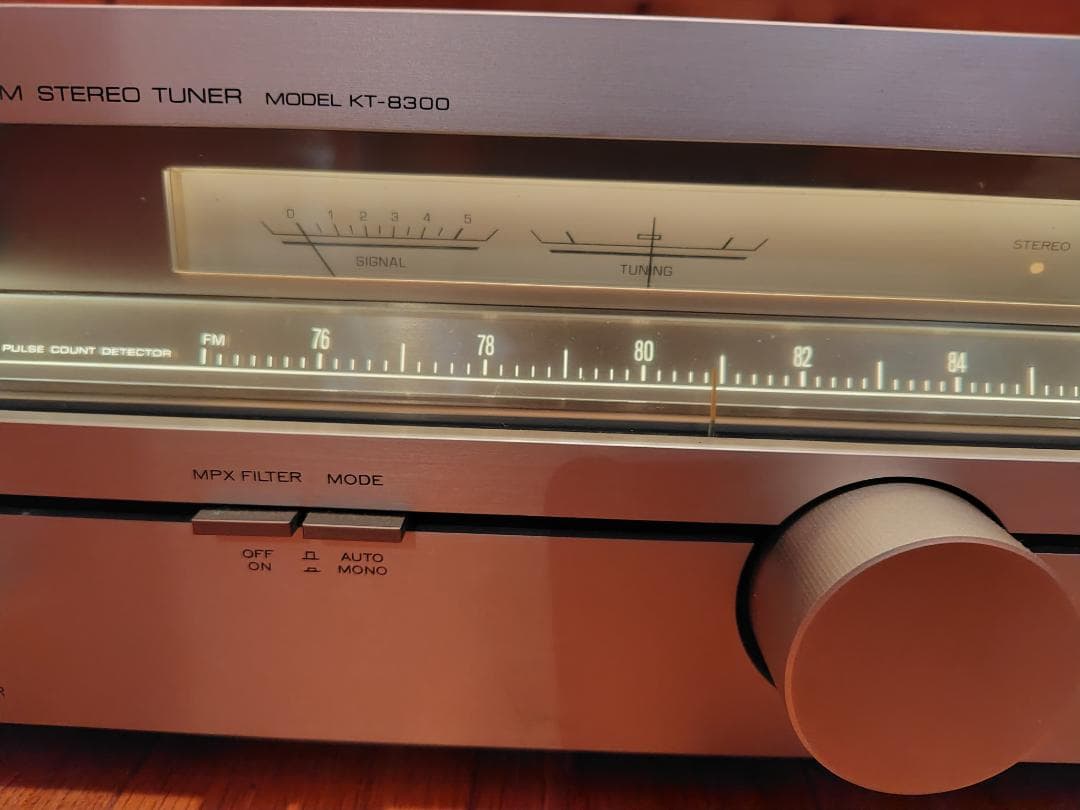 【15%OFF】TRIO FMステレオチューナー KT-8300