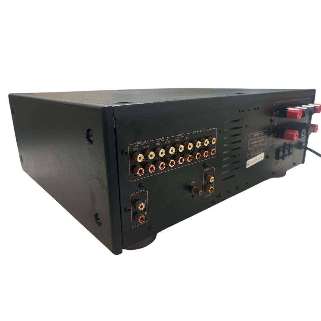 【美品】ONKYO プリメインアンプ ブラック A-917F オンキョウ