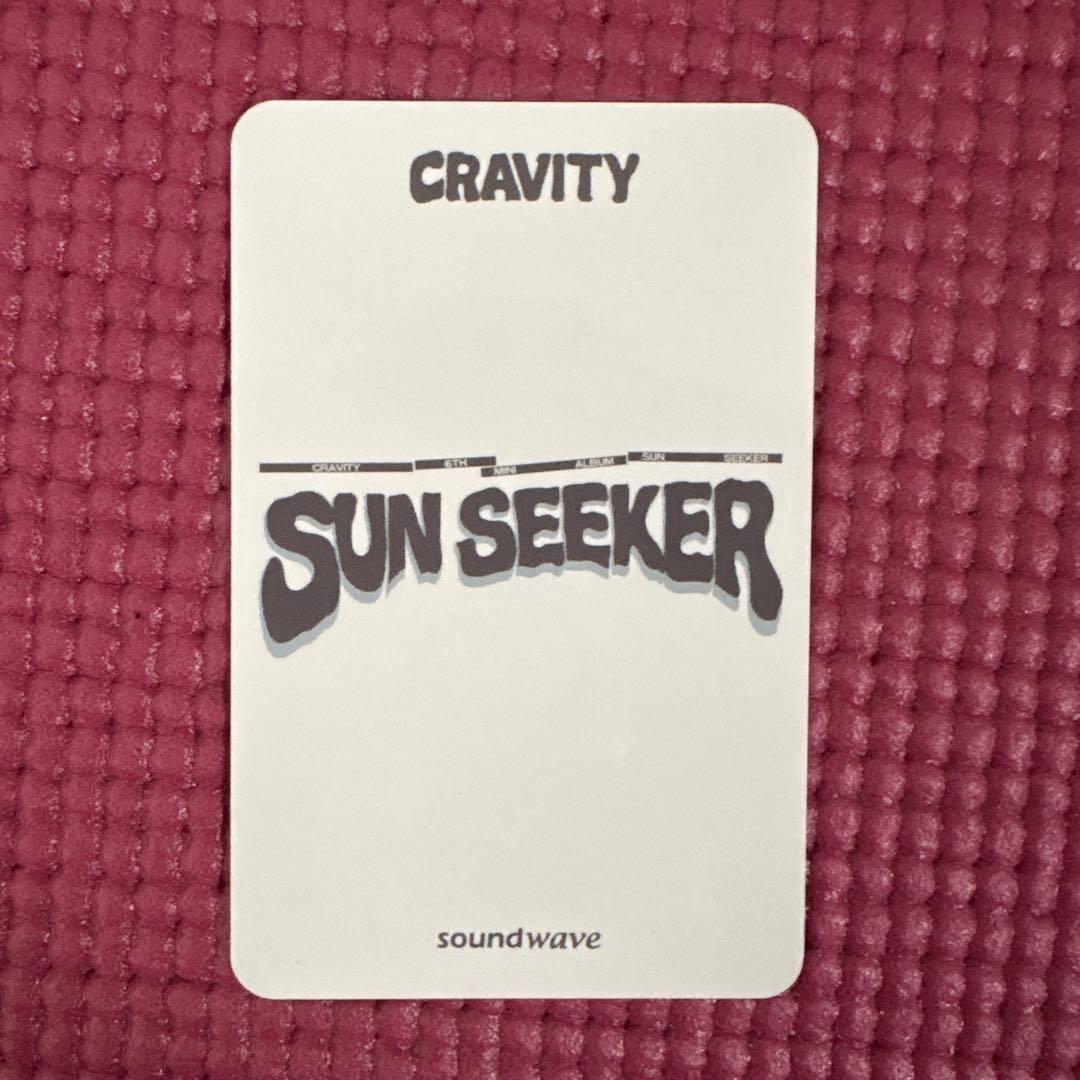 CRAVITY SUNSEEKER soundwaveラキドロ　トレカ 3枚